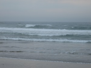 The waves rolling in and with them the ocean's healing energy!