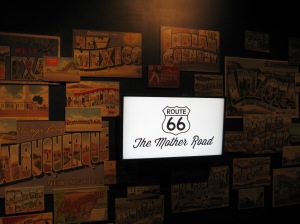 Route 66, also known as The Mother Road, the Will Rogers Highway and The Main Street of America.